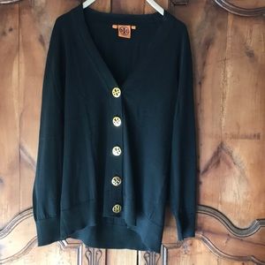 Tory Burch Classic Black cardigan